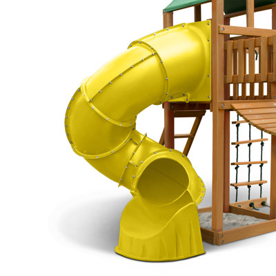 Quick Connect Turbo Tube Slide for 5' Deck, Yellow
