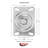 8 Inch Heavy Duty Poly on Cast Iron Caster Set with Ball Bearings Set of 4-88884200