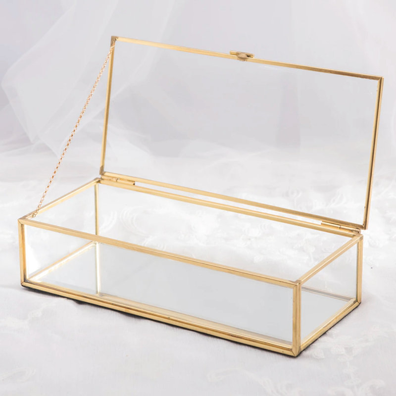 Glass Jewelry Box +