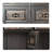 Modern Black Solid Wood Accent Cabinet