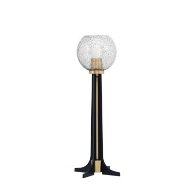 Lampe d'appoint Kawli avec verre à bulles de 5,75 po