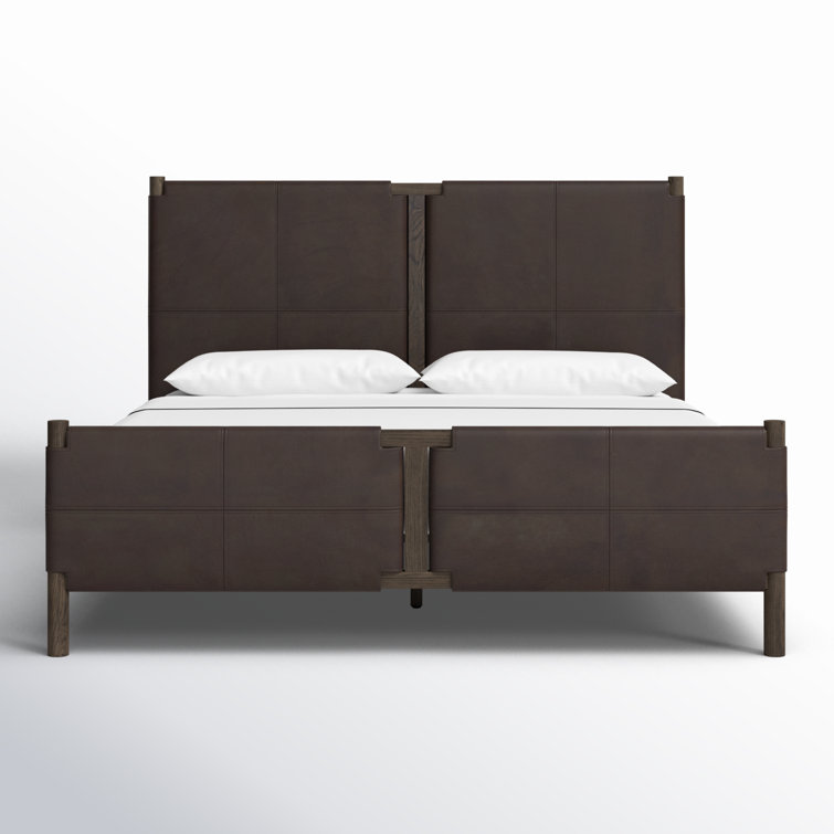 Sunita Leather Bed