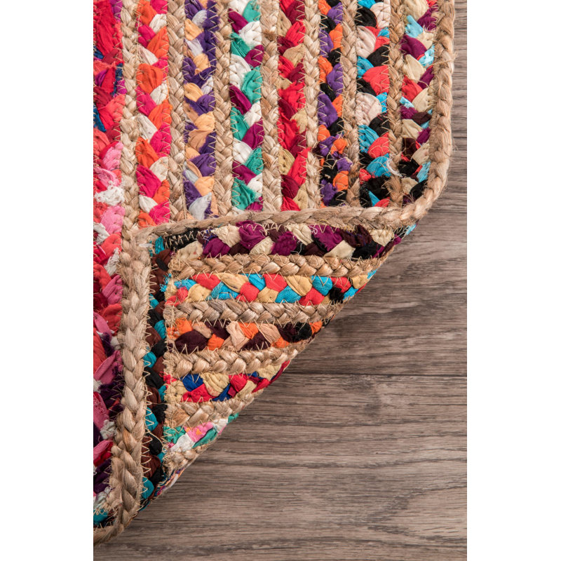 Cotton Hand Woven Area Rug, Runner 76 x 244cm
