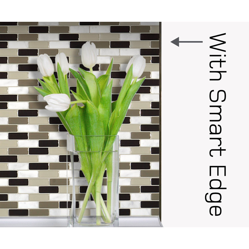 Ambra Edge 18" x 0.3" Gel Edge Trim in Bronze (Set of 4)