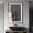 Frameless Anti-fog Led Bathroom Mirror With Frontlight And Backlight, 3 Colors Dimmable Vanity Mirror-1146615433