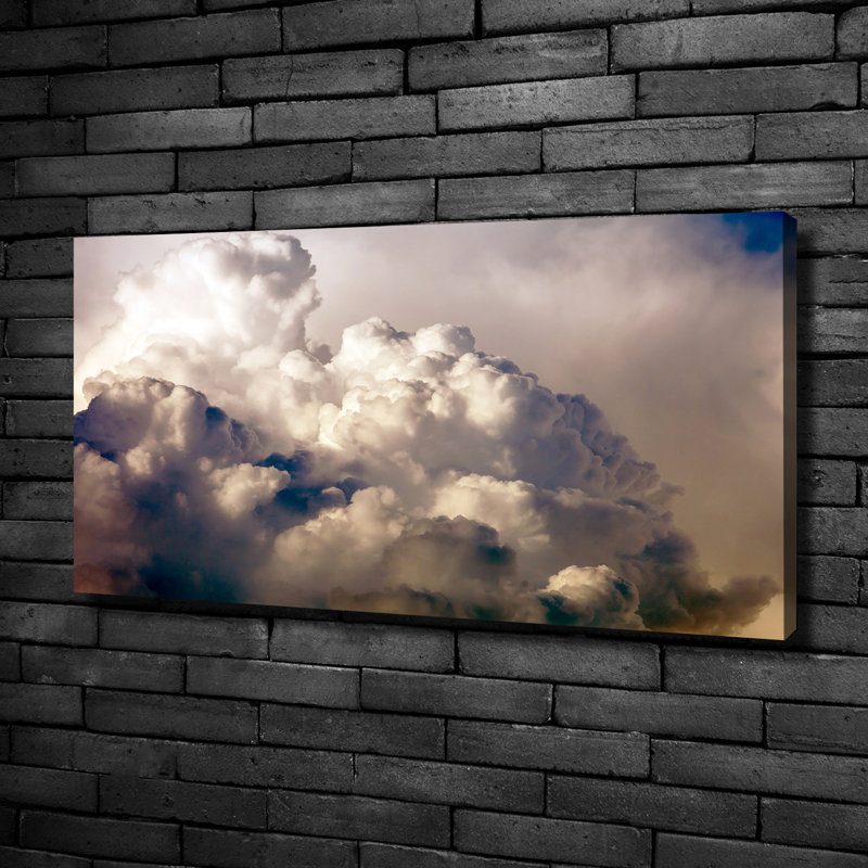 Clouds In The Sky - Wrapped Canvas Print