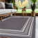 Quinter Gray Non-Slip Area Rug