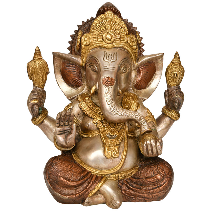 Bénédiction du dieu Ganesha mangeant Modaka