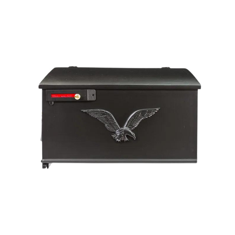 Cast Aluminum Post Mounted Mailbox