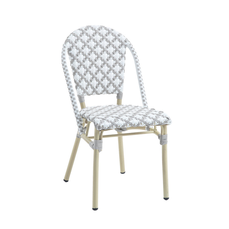 Chaise de bistro Allexia, Gris