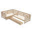 Lit plateforme en L avec tiroirs-162252922