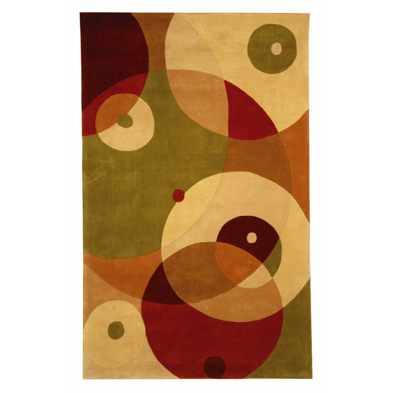 Tapis en laine touffeté à la main Rodeo Drive, 3 pi 6 po x 5 pi 6 po