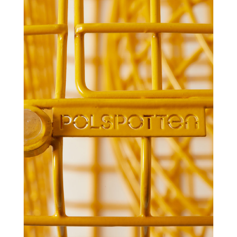 ZigZag Wire Table, Yellow