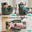  Fauteuil inclinable manuel berçant pivotant de 34 po Sherry (ensemble de 2)-1540346181