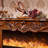Hand-carved decorative heating fireplace-118004954