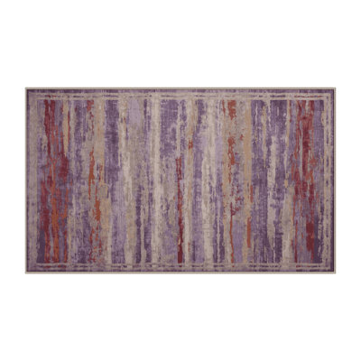 Machine Washable Beige Area Rug