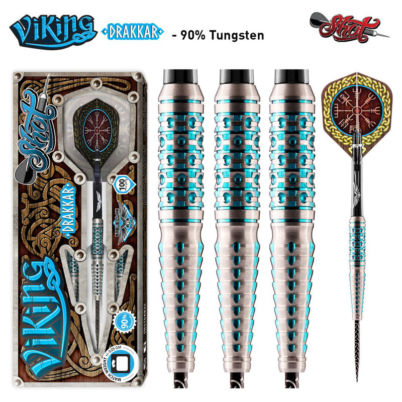 Shot Darts Tungsten 0.22 Darts, 25 Gm