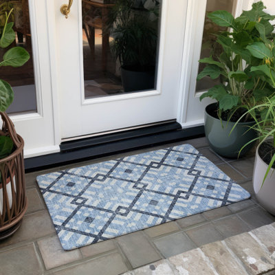 Kinslee Geometric Indoor / Outdoor Rug
