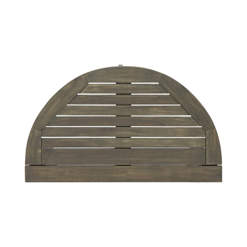 Table pliante demi-ronde d'extérieur Modern