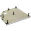 Shower Trays Leg Set with Plinth