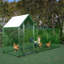 Cage à poulailler avec poulailler 10 x 3 pi-453663517