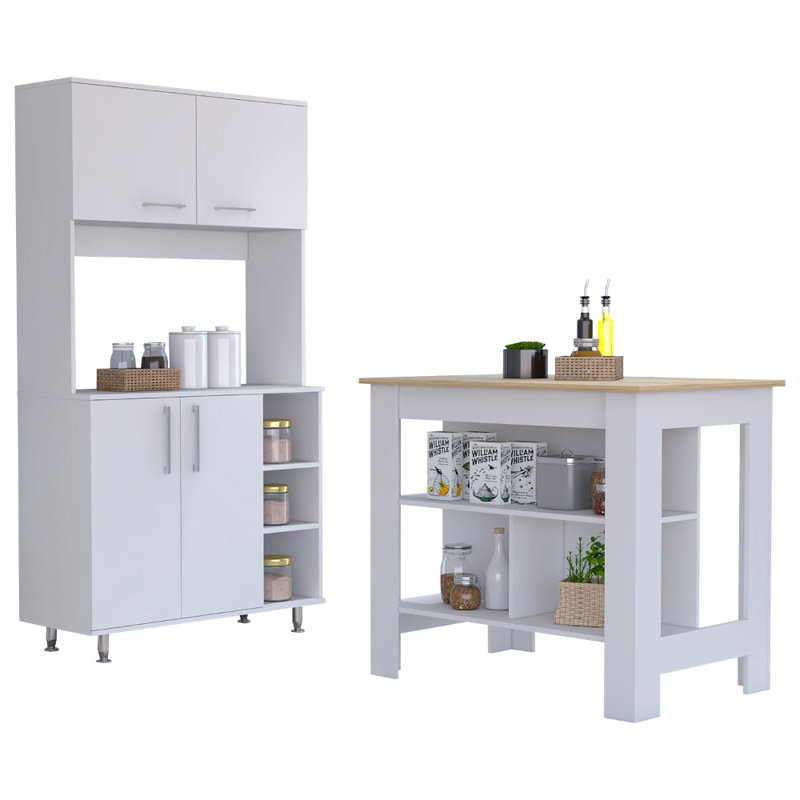 Wood Kitchen Island