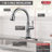 Cassidy™ Pull Down Touch Single Handle Kitchen Faucet with Side Spray-9878976