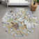 Machine Washable Indoor/Outdoor Molewski ACN2340 Floral Rug