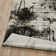 Strato Urban Script Abstract Black/Beige/Cream Area Rug