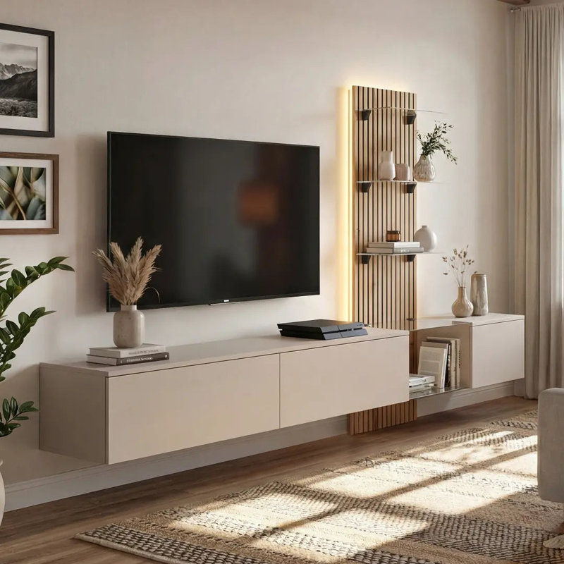Unfinished for TVs up to 70"