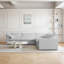 Canapé modulaire rembourré 5 pièces Kenda Faisa-1641903261