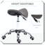 Chaise pivotante ergonomique à tabouret roulant ergonomique