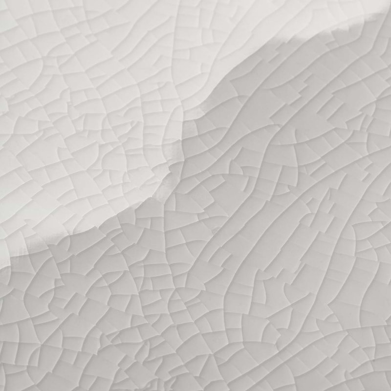 Nabi Subway 4.5x9 Subway Polished Glass Tile, Glacier White