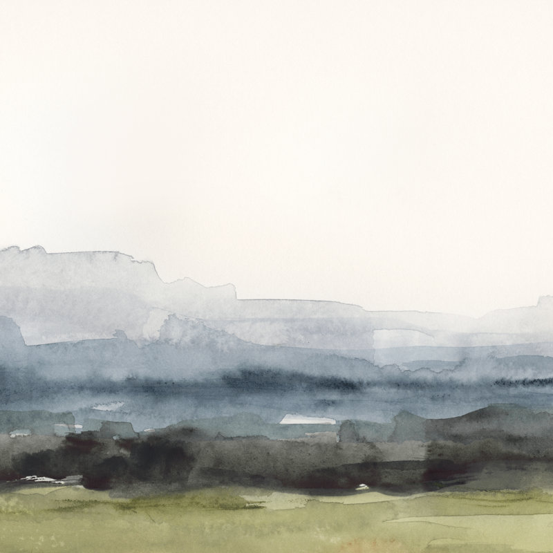 Blue Ridge Bound II by Victoria Barnes - Wrapped Canvas Painting, 51cm H x 51cm W x 3.8cm D