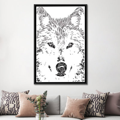 «Gray Wolf», impression sur toile