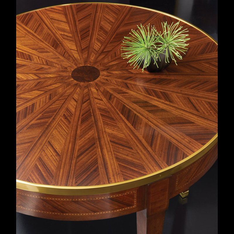 Modern History End Table