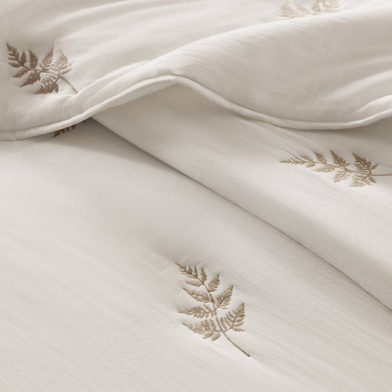 Cotton Floral Quilt Set