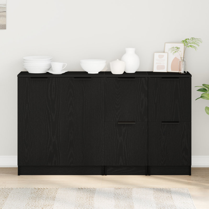 vidaXL Sideboards Engineered Wood Cabinet Home Organiser