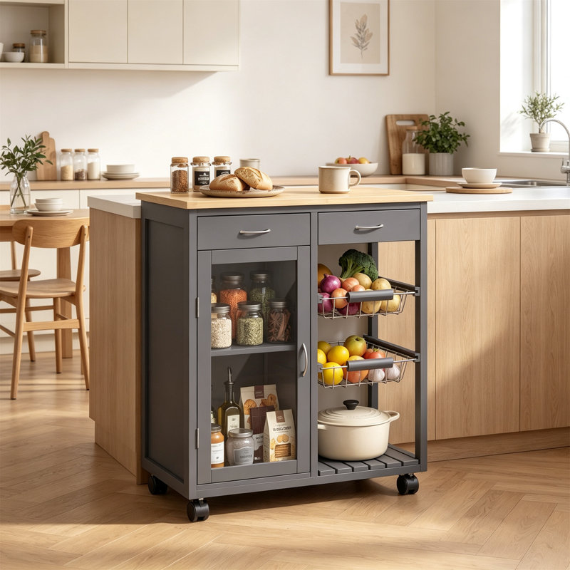 67 cm W Kitchen Island with