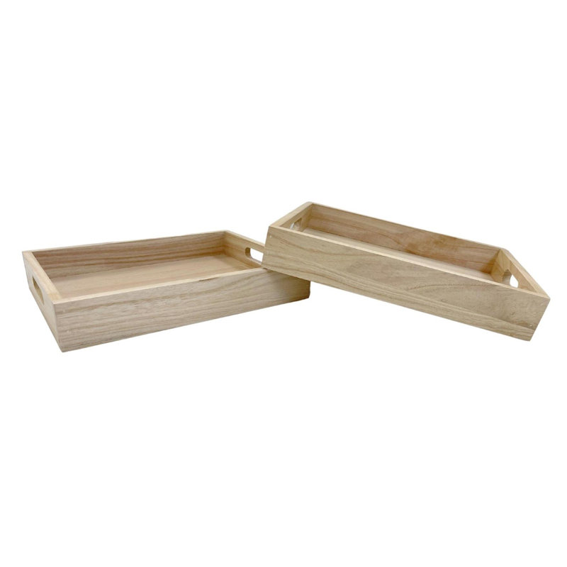 Plateau de service en bois Araylee