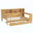 Wooden Daybed With Storage Shelves, Multi-Functional Bed With Trundle Bed And  Study Desk