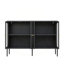 Set of 2 Collapsible Stackable Rolling File Boxes with Lids and 10 Hanging Files, Portable Storage