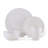 Kendall 16-Piece Porcelain Dinnerware Set-Service For 4