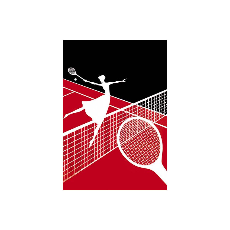« game of tennis », impression