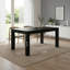 Table de salle à manger de style moderne gris anthracite