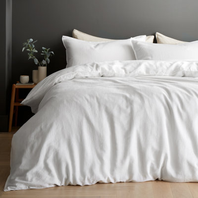 Relaxed Cotton Linen Duvet Cover Set