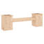 Maineville Solid Wood Outdoor Bench-332684695