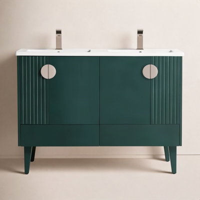 Saimah 47.25'' Double Bathroom Vanity