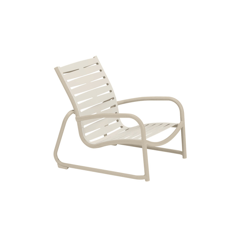 Millennia EZ Span™ Outdoor Lounge Chair, Parchment , Graphite