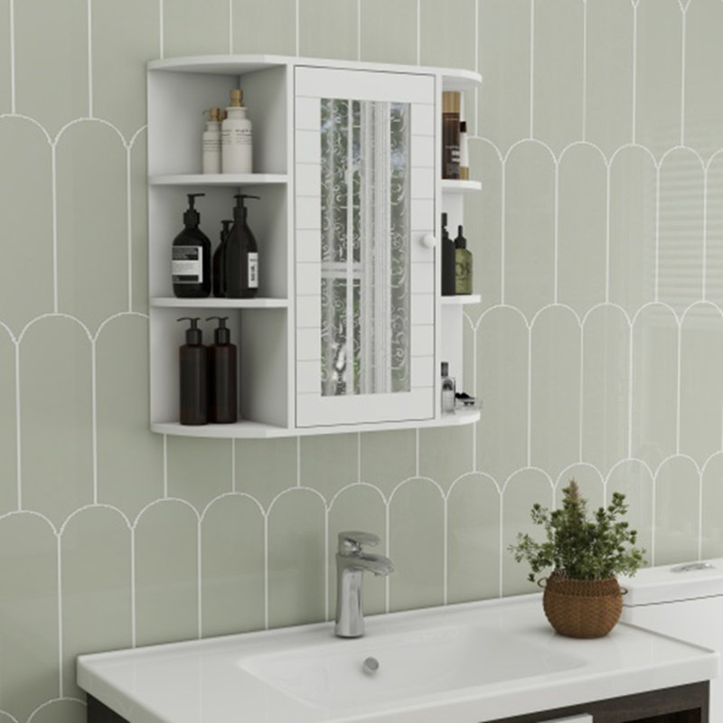 Armoire à pharmacie de salle de bain avec miroir